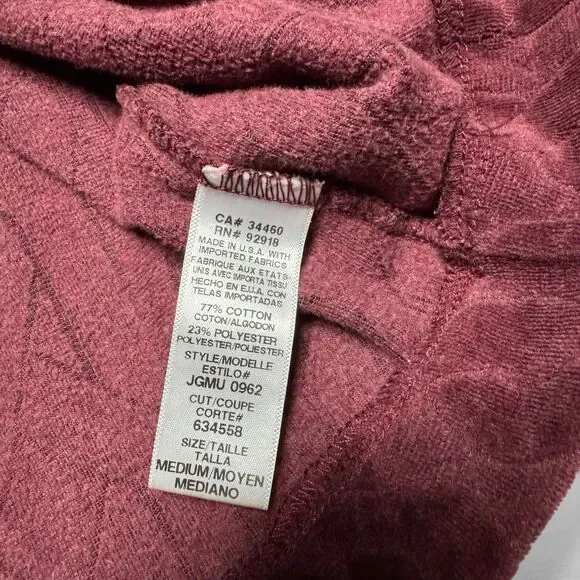 Vintage Juicy Couture Y2k Babydoll Dress Velour M Maroon Red USA Cable - Picture 5 of 7